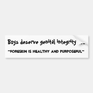 intactivist bumper sticker