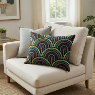 intage Art Deco Accent Pillow