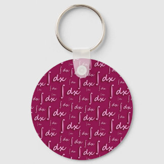 Integral Math Red - Integral Matemáticas Roja Keychain