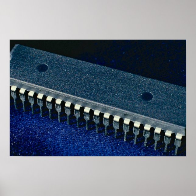Integrated circuit (microprocessor) poster (Front)
