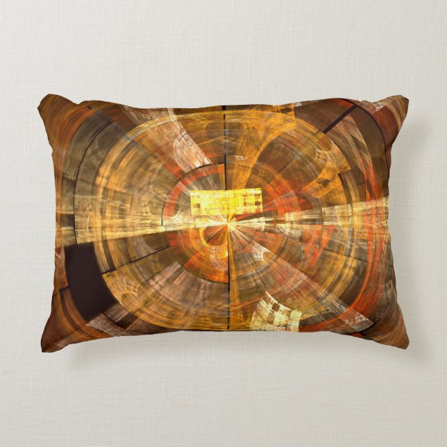 Intégrité Abstrait Art Accent Coussin (Devant)