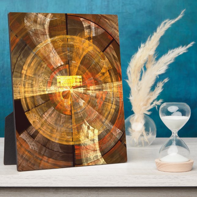 Intégrité Plaque Art Abstrait (Côté)