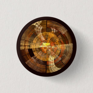 Integrity Abstract Art Button (round)