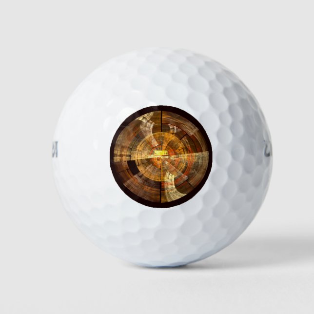 Integrity Abstract Art Golf Balls (Front)