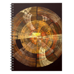 Integrity Abstract Art Notebook