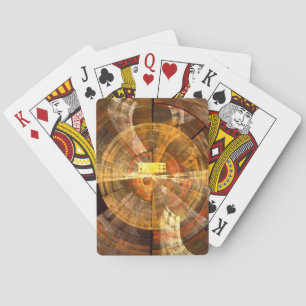 Integrity Abstract Art Playing Cards