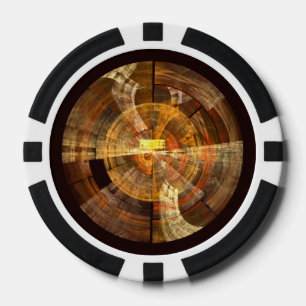 Integrity Abstract Art Poker Chips