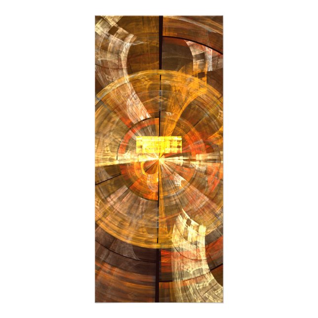 Integrity Abstract Art Rack Card (Front)