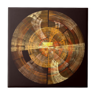 Integrity Abstract Art Tile