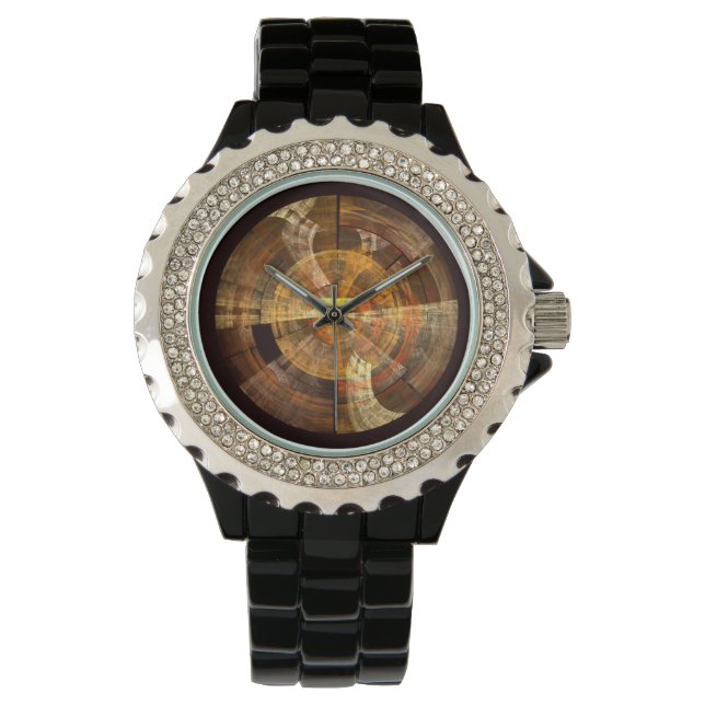 Integrity Abstract Art Watch (Front)