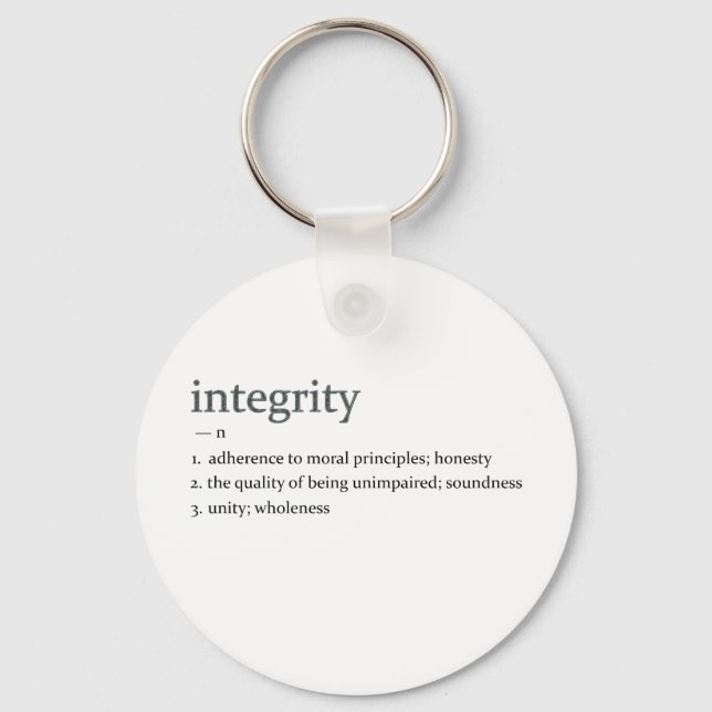 integrity keychain (Front)