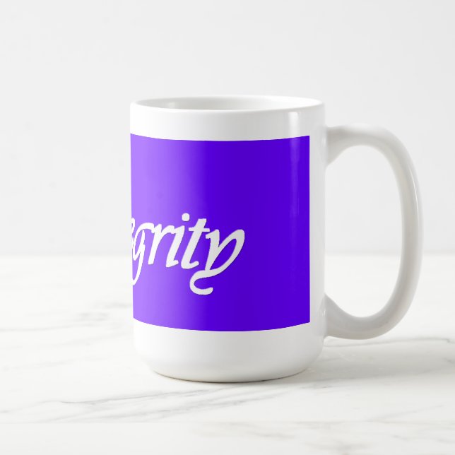 Integrity - Personal Progress Value Mug (Right)
