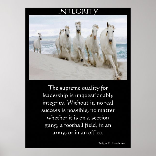INTEGRITY Posters 32 (Front)