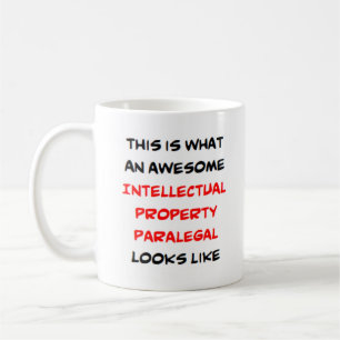 intellectual property paralegal, awesome coffee mug