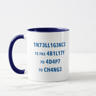 Intelligence Quote Combo Mug
