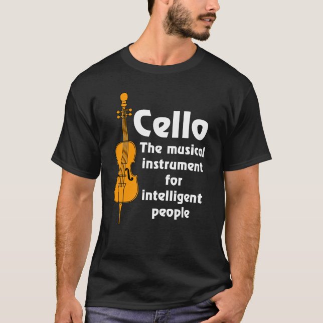 Intelligent Cello T-Shirt (Front)
