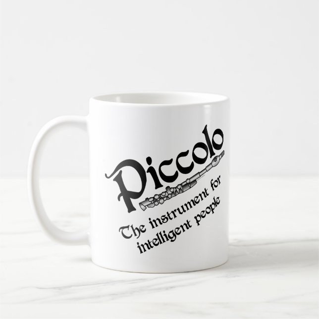 Intelligent Piccolo Coffee Mug (Left)