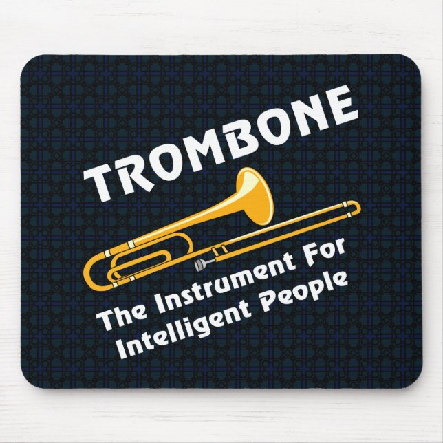 Intelligent Trombone Mouse Pad (Front)