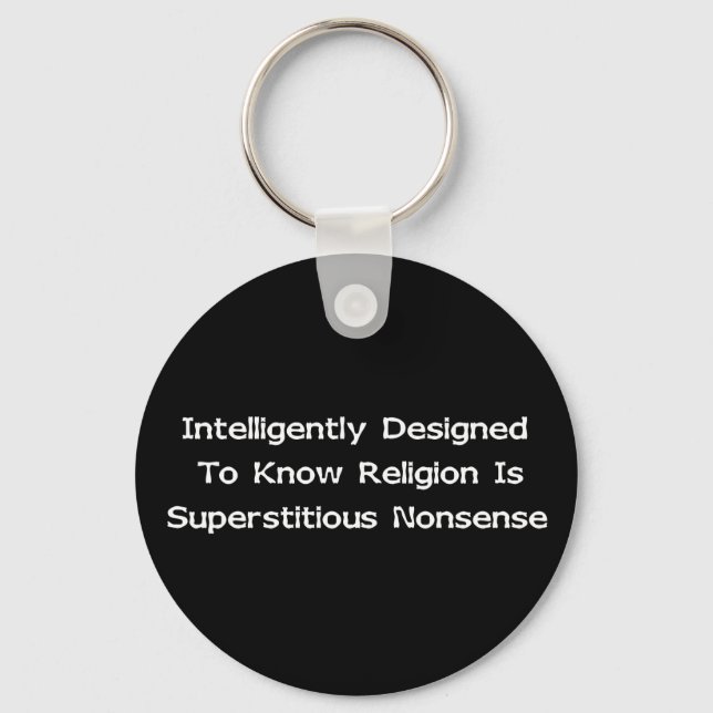 Intelligently Designed Keychain (Front)