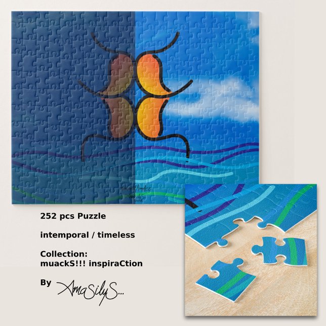 intemporal / timeless muackS-AmaSilyS-252 pcs Art  Jigsaw Puzzle (Enjoy your free time and stimulate your mind by putting together this beautiful art puzzle!)