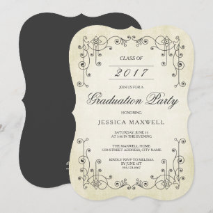 Intemporel   Invitation du Graduation Party