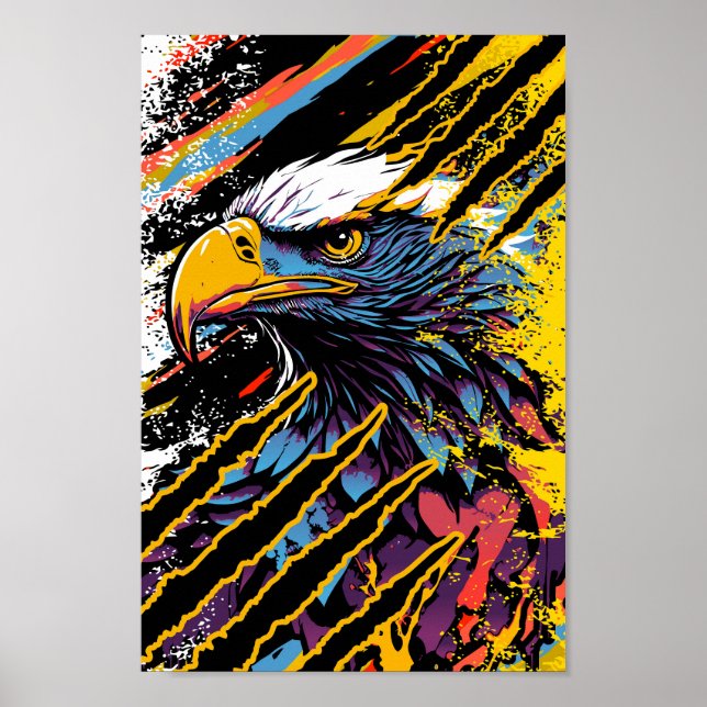 Intense Eagle Poster (Front)