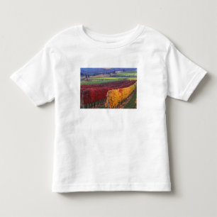 Intense red and yellow fall colours on Gehring Toddler T-shirt