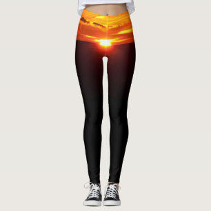 Intense sunset leggings