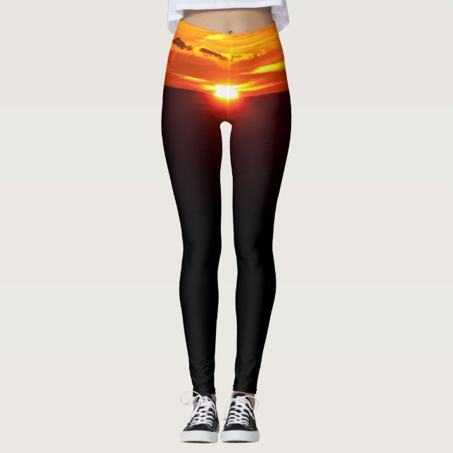 Intense sunset leggings (Front)