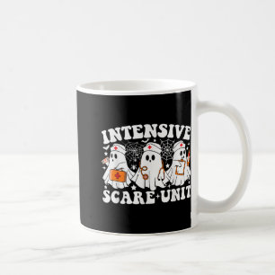 Intensive Care Scare Unit Halloween Ghost Nurse Ic Coffee Mug
