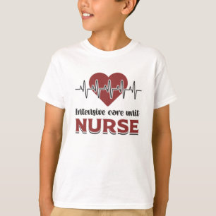 Intensive Care Unit Nurse ICU Emergency Medicine T-Shirt