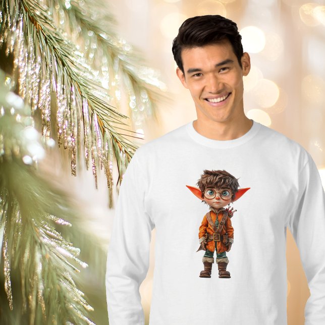 Intent Boy Christmas Elf Men's Tee (Creator Uploaded)
