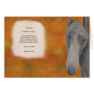 Intention  - A difference in degree - card