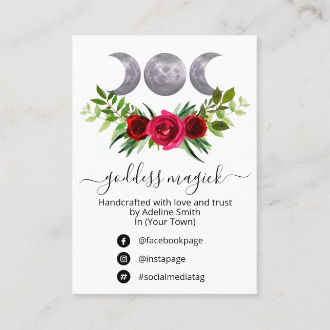 Intention Candle Kit Business Card (Front)
