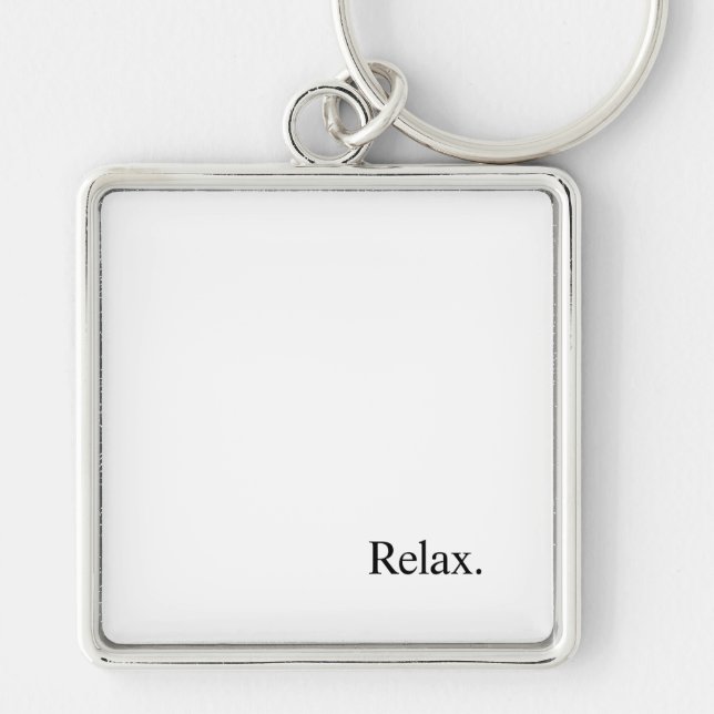 Intention "Relax" Key Chain (Front)