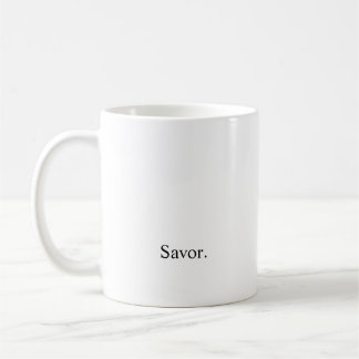 Intention "Savour" Coffee Mug