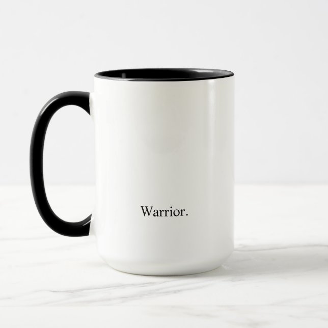 Intention "Warrior" Mug (Left)