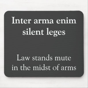 Inter arma enim mouse pad