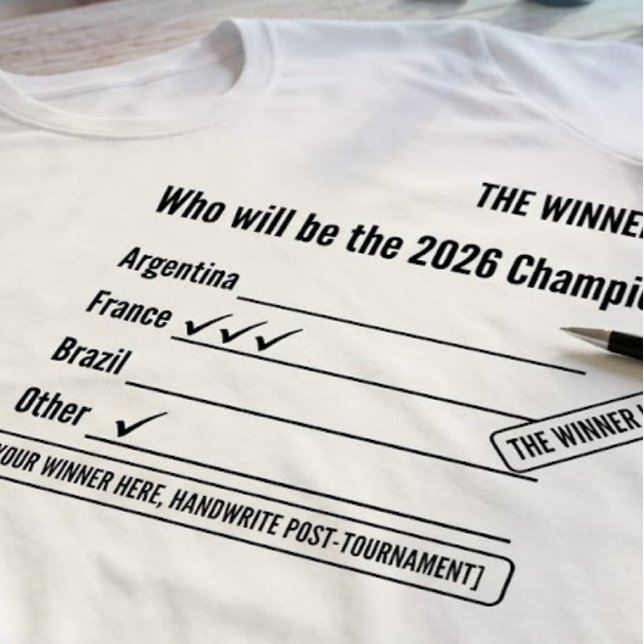 Interactive 2026 Sports Champion Tee (Creator Uploaded)