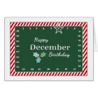 Interactive 'Move the Star' DECEMBER Birthday