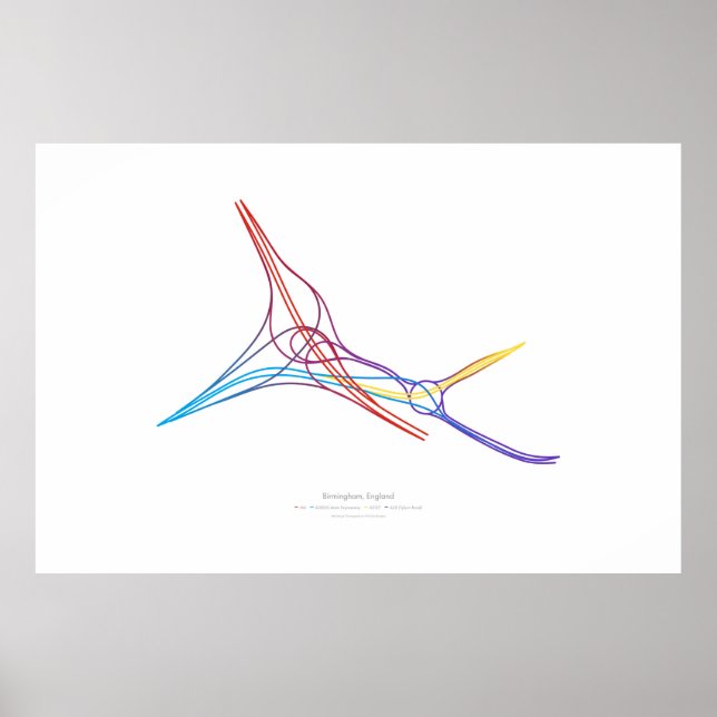 Interchange Choreography: Birmingham, England Poster (Front)
