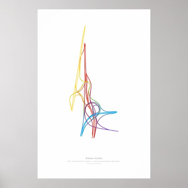 Interchange Choreography: Brisbane, Australia Poster (Front)