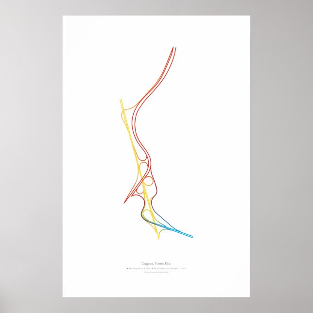 Interchange Choreography: Caguas, Puerto Rico Poster (Front)