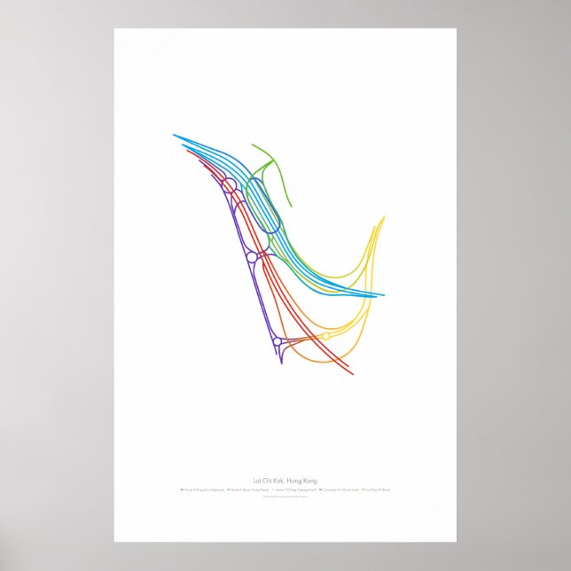 Interchange Choreography: Lai Chi Kok, Hong Kong Poster (Front)