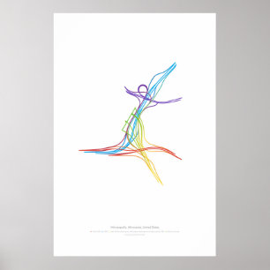 Interchange Choreography: Minneapolis, MN, US Poster
