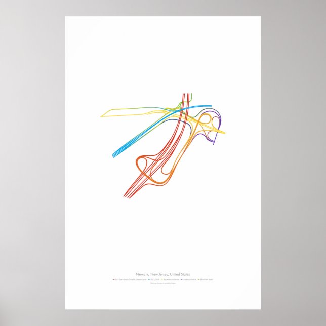 Interchange Choreography: Newark, NJ US 1 Poster (Front)