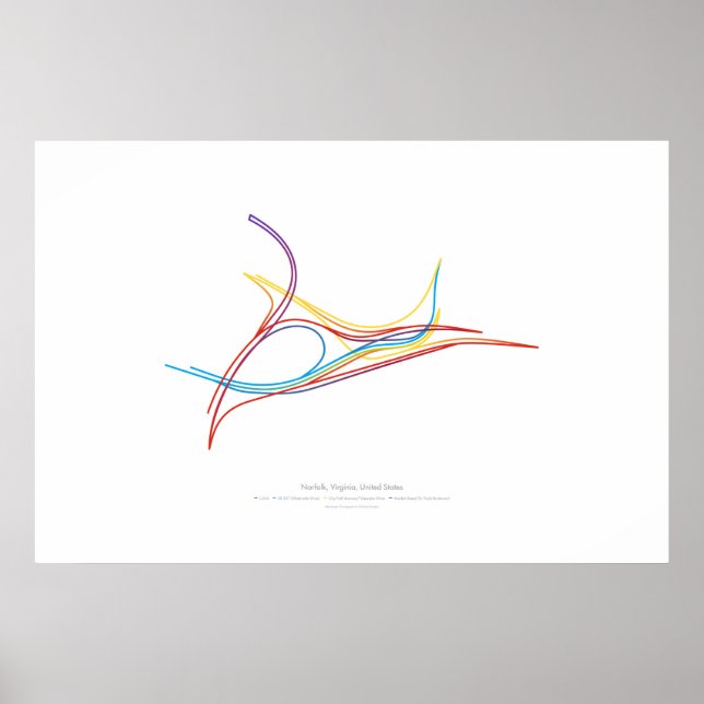 Interchange Choreography: Norfolk, VA, US 2 Poster (Front)