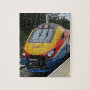 Intercity Passenger Train Jigsaw Puzzle