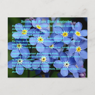 Interesting Facts About September Postcard