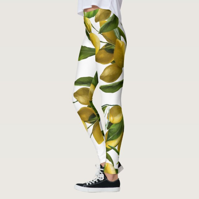 Interesting lemon leggings (Left)